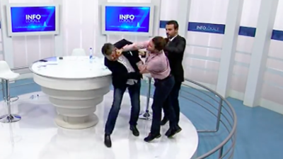 Kosovan MPs come to blows in TV debate 
